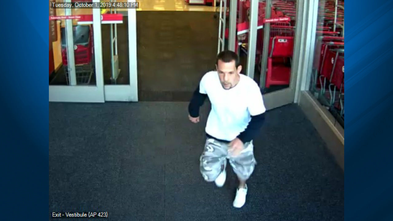 Target theft suspect